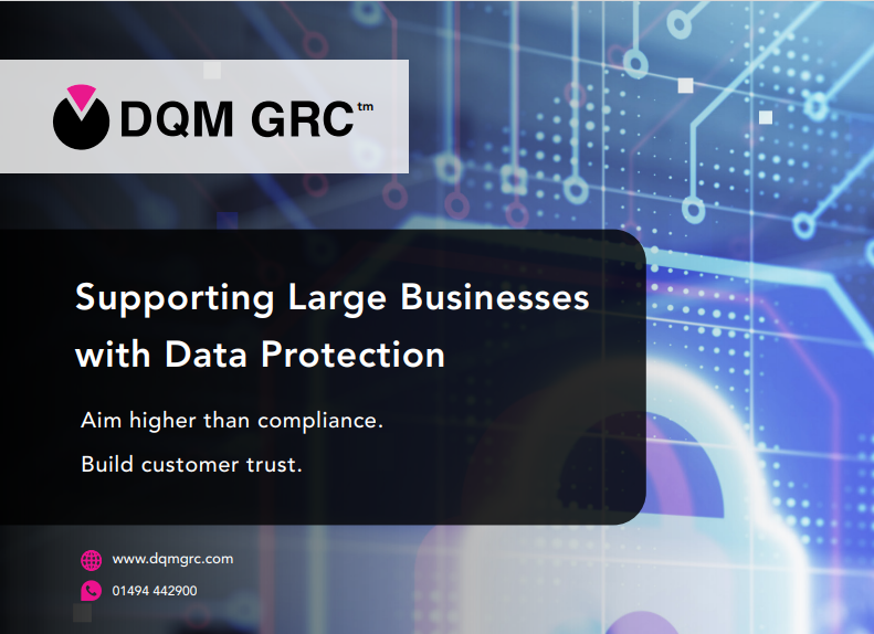Supporting Large Businesses with Data Protection