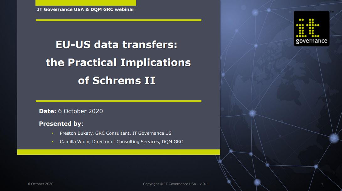 EU-US data transfers: the Practical Implications of Schrems II