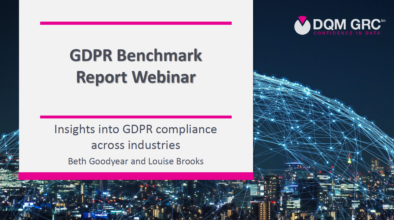 Webinar | GDPR Benchmark 2024