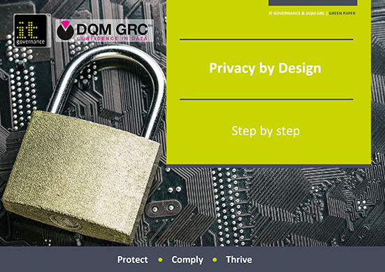Green paper | Privacy by Design – Step by step