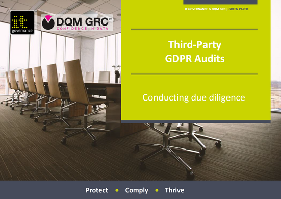 Green paper | Third-Party GDPR Audits – Conducting due diligence